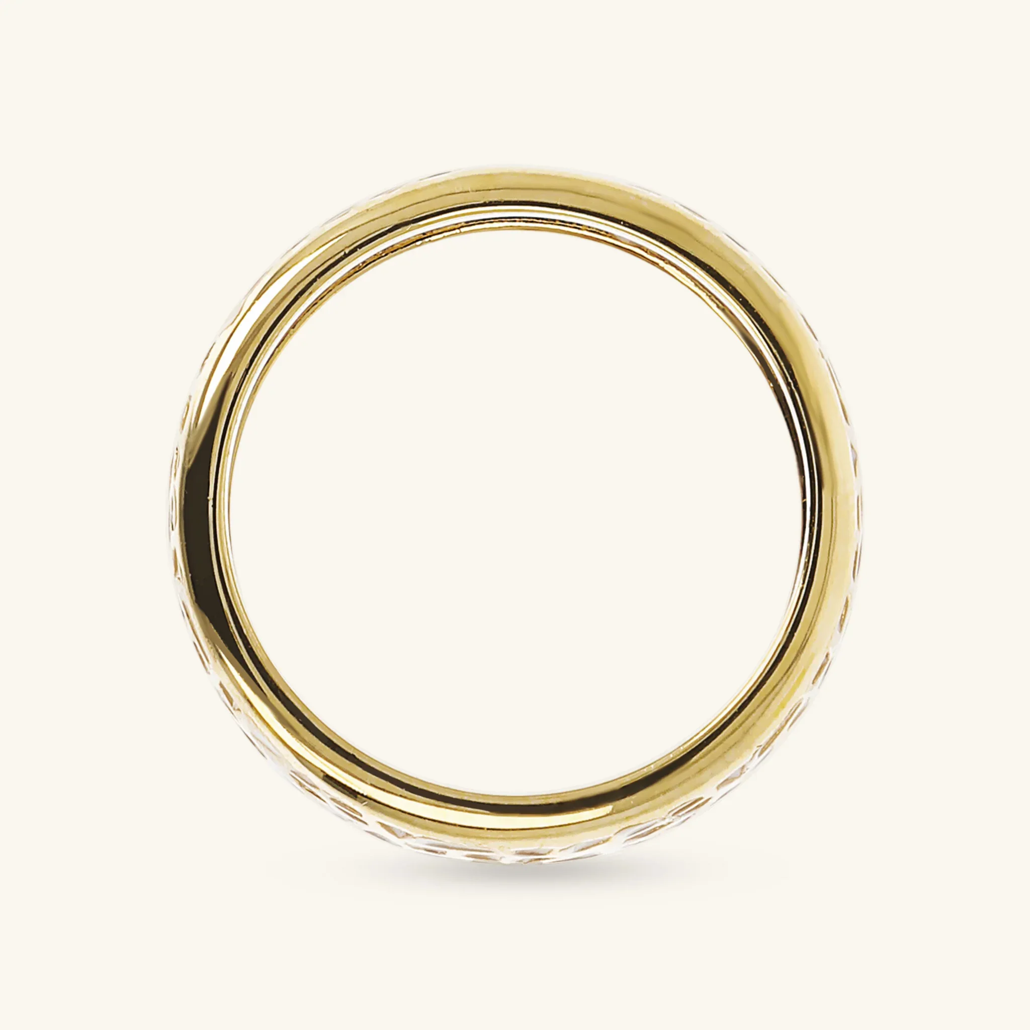 Anello a Fascia Smaltato e Traforato - Image 9