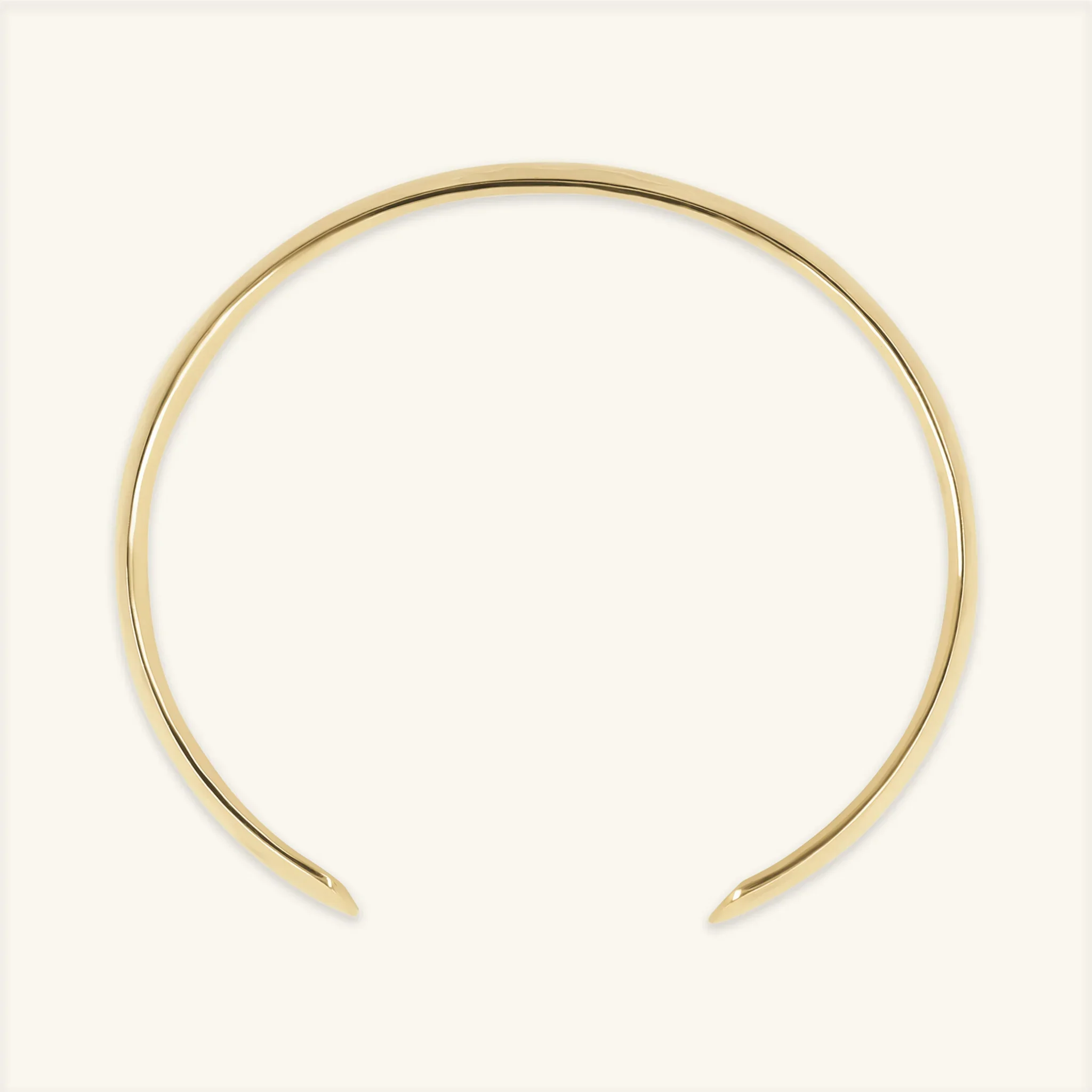 Bracciale Rigido Spesso Martellato - Image 3