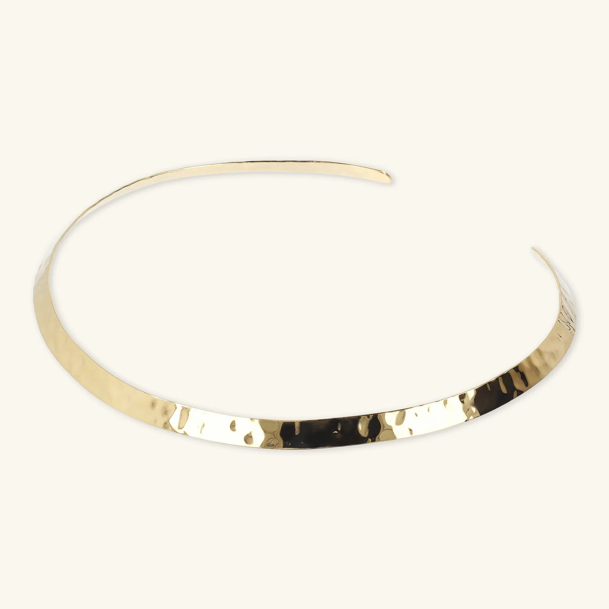 Collana Choker Sottile Martellata - Image 3